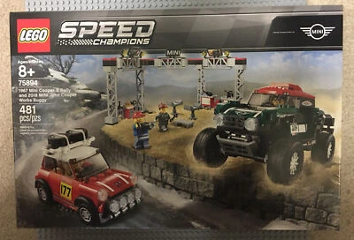 LEGO 1967 Mini Cooper S Rally y 2018 MINI J Speed Champions (75894) Foto 1 de 4