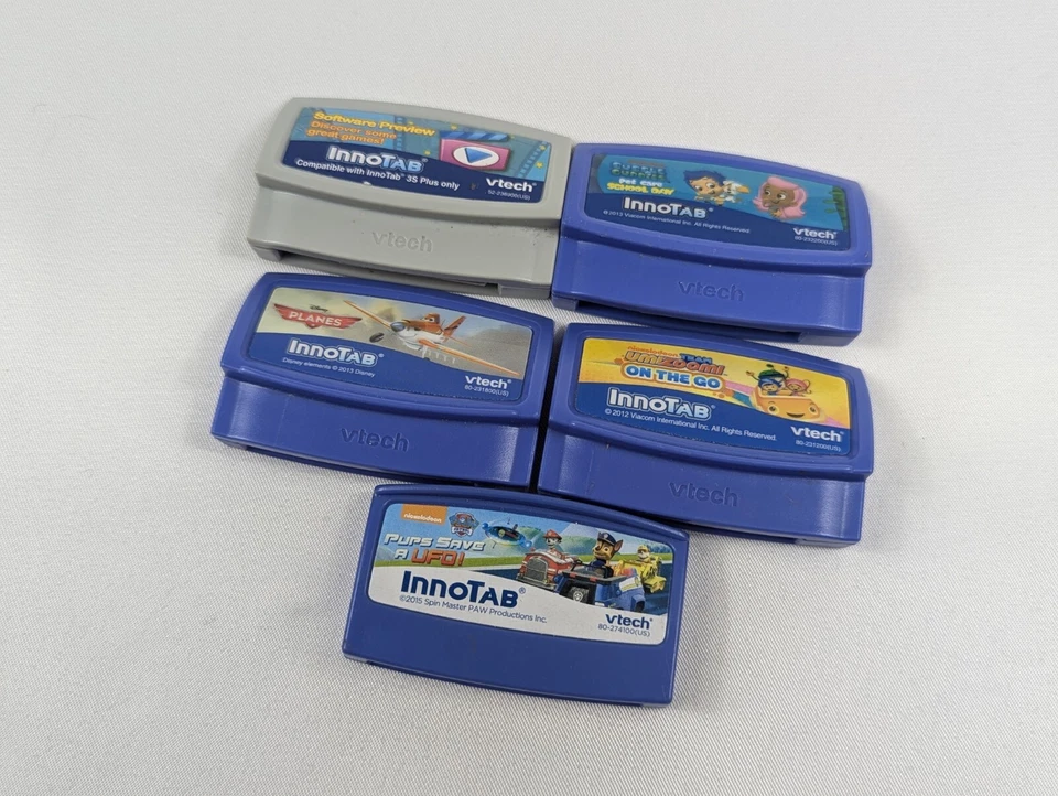 Vtech Innotab Kids Games Lot 5 Learning School Educational Fun Children Play - Image 1 of 4