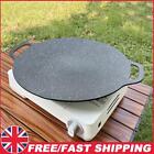 BBQ Grill Pan Barbecue Tray Cooking Pans Camping Cooking Supplies (36cm)