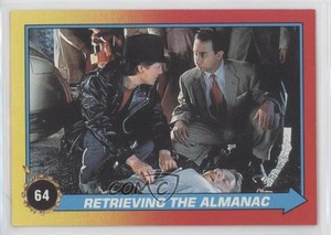 1989 Topps Back to the Future Part II Retrieving the Almanac #64 00l8