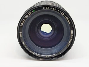 Sigma Zoom-Θ 1:3.5-4.5 28-80mm multi-coated φ62【Excellent】from Japan - Picture 1 of 7