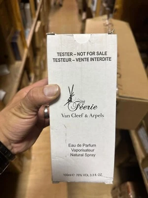 FEERIE EDP 3,4 OZ/100 ML POR VAN CLEEF & ARPELS VINTAGE DESCONTINUADO ABOVEDADO Foto 1 de 4