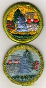 Landscape Architecture Merit Badge, Type H, Blue Back Versions (1972 - 1975) - Picture 1 of 1