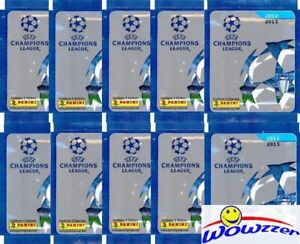 (10) 2012/13 Panini Champions League Sealed Sticker Packs-50 Stickers!