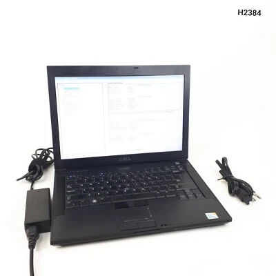 Dell Latitude E6400 Laptop 14" Core 2 Duo P8700 4GB No HDD Boot/BIOS No OS H2384 - Image 1 of 4