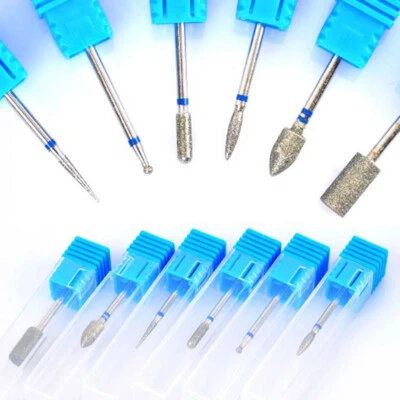 Carbide Nail Drill Bits File Cuticle Clean For Nail Salon Manicure Pedicure Too⇓ - Image 1 of 4