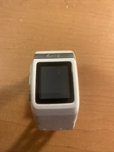 Mens Nike + Powered by TomTom GPS Running White X Digital Watch WM0069 Untested - Picture 1 of 5