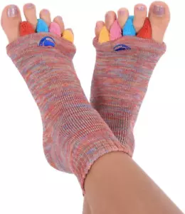 Foot Alignment Socks with Toe Separators for Men or Women - Picture 1 of 6