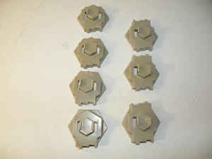 Heroscape terrain tile 7 Pieces Heroscape Base Bottom Wall Castle battlement - Picture 1 of 3