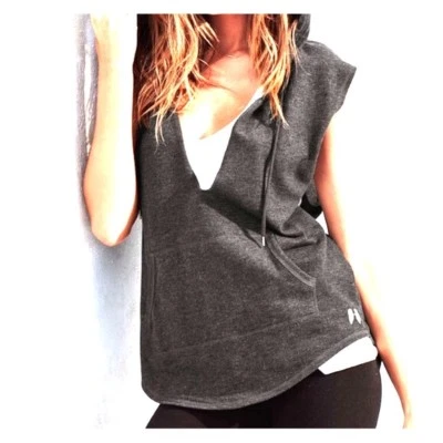 NUEVO Victoria’s Secret Angel Wings Sudadera con Capucha Chaleco Sin Mangas Azul Polar L 12 14 Nuevo con Etiquetas Foto 1 de 4