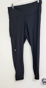 Under Armour Womens Plus Size Heatgear Ankle Leggings Black Sz 1X - NWT - Picture 1 of 1