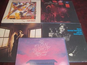 ROCK GUITARISTS ELVIN BISHOP THOROGOOD VAUGHAN WINTER TAYLOR 5 LP SET SPECIAL - Picture 1 of 1