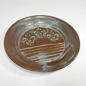 New Susan Rodrigue Pottery Handmade 8" Dish Tray Plate Signed with Artist's Card - Picture 1 of 5