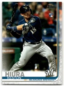2019 Topps Update Keston Hiura #US150 RC Milwaukee Brewers - Picture 1 of 2
