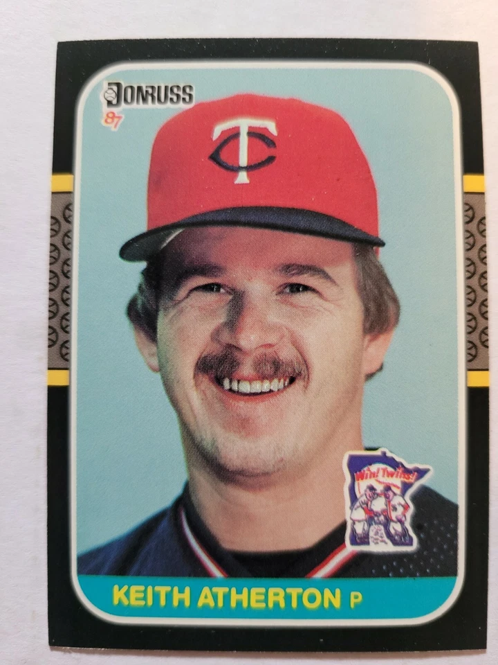 1987 DONRUSS KEITH ATHERTON #272 NM  - Image 1 of 1