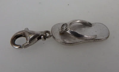 Esprit kleiner Kettenanhänger Flip Flop Sandale Sterling Silber (107196) - Bild 1 von 3