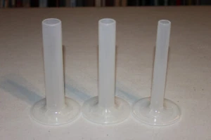 Ronco Popeil P400 Pasta Sausage Maker Replacement Parts Sausage Tubes, Horns,3CT - Picture 1 of 7