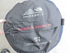 EUC++ The North Face Dolomite Double 3s Schlafsack bis 20*F - Regular mit Tasche - Bild 1 von 2