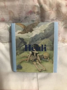 NEW Miniature DATEMAN BOOKS 40 mm (1.5"x1.75") *HEIDI* Hardcover Readable - Picture 1 of 7