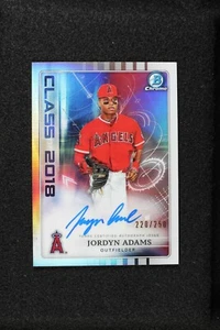 Bowman Chrome Jordyn Adams Class of 2018 2018 refractor automático/250 - Imagen 1 de 2