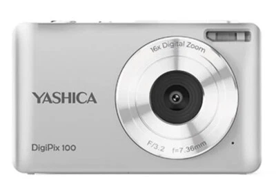 YASHICA DigiPix 100 Digital Compact Camera in Silver 33mm lens  (UK Stock)  BNIB - Image 1 of 4