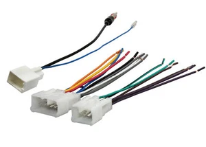 For Toyota Aftermarket Radio stereo Install Power Harness Wire Antenna Adapter - Picture 1 of 5