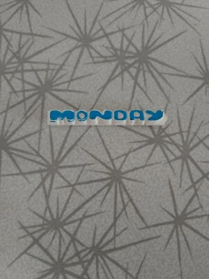 ¡VERDADERO! De colección Años 70 Pinza de Pelo A Presión Peine Apretado Pasador BUENO Blanco Azul LUNES ¡DIFÍCIL DE ENCONTRAR! Foto 1 de 3