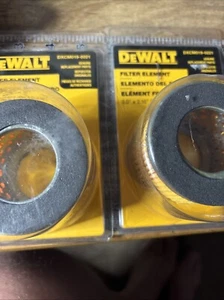 2 NEW GENUINE DEWALT DXCM019-0221 OEM Air Filter Element - Picture 1 of 4