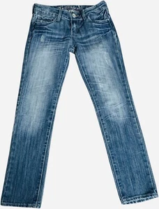 Refuge Jeans Womens Size 2S Flirty Everyday Skinny Distressed Mid Rise - Picture 1 of 7