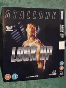 Lock Up (1989) Bluray Slipcase Cover *Slip Only, No Discs Or Case* - Picture 1 of 2