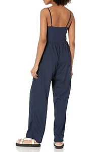 BCBGeneration Twist Front Jumpsuit V Neck Spaghetti Straps Wide Leg - Picture 1 of 2