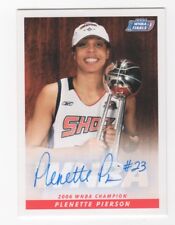 Plenette Pierson AUTOGRAPH Detroit Shock 2007 Texas Tech WNBA Basketball AUTO