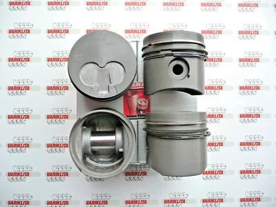 4X PISTON WITH RINGS FORD ESCORT MONDEO SIERA 1.8TURBO DIESEL 8V RFA RFB RFS STD - Image 1 of 4