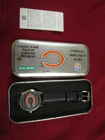Chicago Bears NFL game time watch new with case Cover