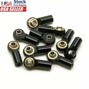 20x M3 Metal Tie Push Link Rod End Ball Joint Head Bearing For 1/10 RC Crawler - Picture 1 of 18