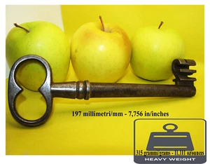 🗝️Imponente llave antigua tesoro-492-Ancient key-Chiave Antica Barocca - Imagen 1 de 24