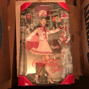 Coca-Cola Cheerleader Barbie Collector Edition Majorette #53974 New in Box 2001 - Picture 1 of 1