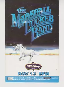 Cartolina promozionale Marshall Tucker Band High Tydes Band - Foto 1 di 2