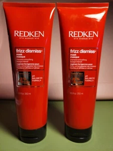 Redken Frizz Dismiss Mask 8.5 oz Lot of 2 - Picture 1 of 2