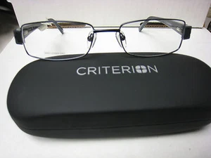 CRITERION CM02 BRILLENGESTELL Eyewear BLAU Größe 53-18-140    - Bild 1 von 4