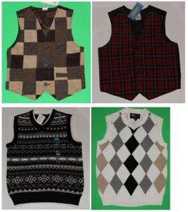 5 6 NWT Gymboree Children's Place Holiday VEST Boys U Pick S 5/6 - Picture 1 of 7