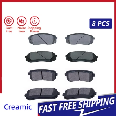 Front & Rear Disc Brake Pads For Hyundai Kia Cadenza ix35 Rondo 2007-2016 - Image 1 of 4