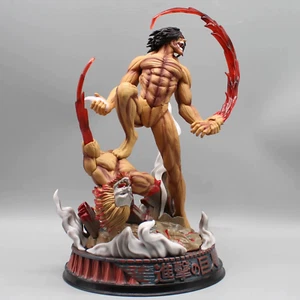 FIGURINE ATTAQUE DES TITANS EREN JAGER 29CM COLLECTION AOT SNK ANIME COLLECTION - Foto 1 di 4