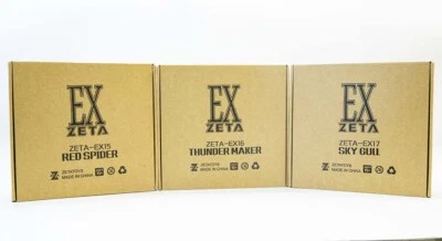 Zeta EX-15 Starscream EX-16 Thundercracker EX-17 Skywarp MP Size Action Figure - Image 1 of 4