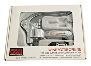 OGGI Corporation Wine Bottle Opener / Foil Cutter / Corkscrew Worm - Picture 1 of 7