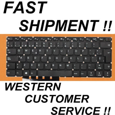 NEW Spanish keyboard for Lenovo Ideapad 110-14ibr 110-14AST Teclado Espanol - Image 1 of 2