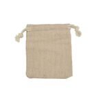50Pcs Small Linen Pouch Drawstring Candy Gift Bags Wedding Party Favour Uk