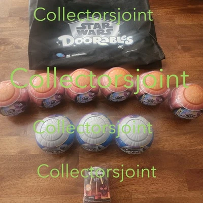 SDCC Exclusive lot of Disney Star Wars Doorables all sealed plus bonus tote - Image 1 of 4