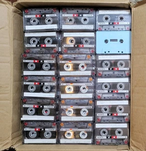 132 Mixed Brand lot of Cassette Tapes - Maxell, Sony, & TDK Tapes - Picture 1 of 6