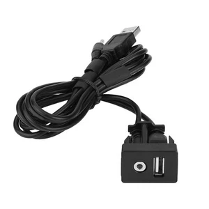 _Auto Boot Dash Flush Mount USB-Anschluss 3 5 Mm AUX-Buchse Verlängerung Kabel - Bild 1 von 7